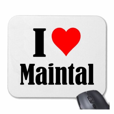 MOUSEPAD Mauspad I Love Maintal Ich Liebe Maintal