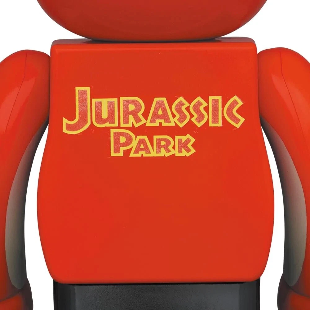 Medicom Toy BE@RBRICK Bearbrick 400% + 100% JURASSIC PARK