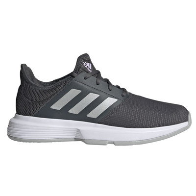 adidas GameCourt Women's Tennis Shoe (Grey/Silver/White) | eBay