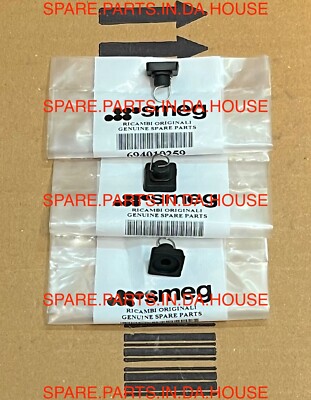 3 x Smeg Cooktop Burner Stand Foot Support Rubber PV331CN PV331CNDE PV331CNSA