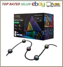 Enbrighten VIBE 100ft Permanent Color-Changing Wi-Fi Eternity Eave Light, 72 LED