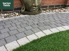 Paving Cobble Setts, Grey Granite Effect, 100x100x60mm - Inc Delivery