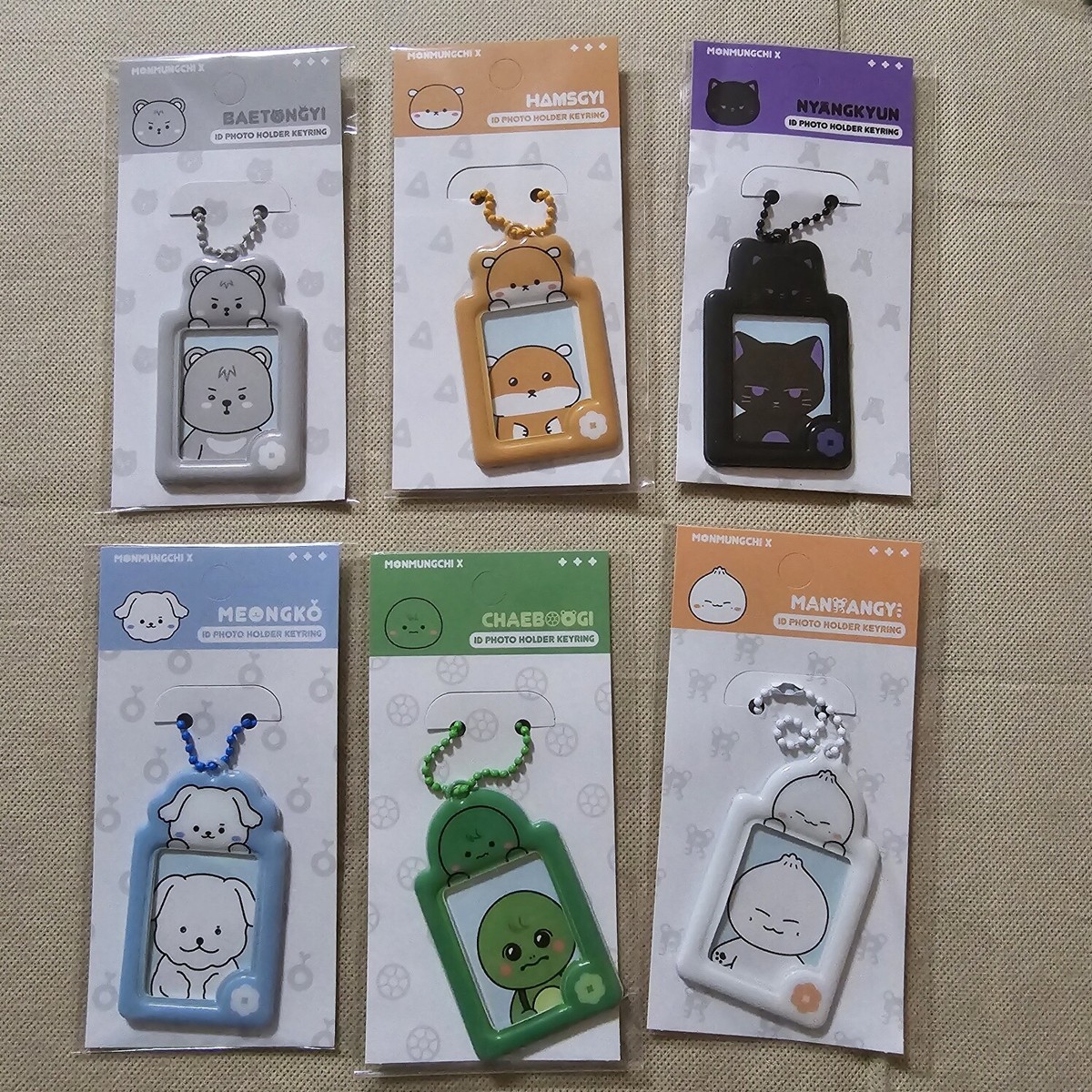 MONSTA X MONMUNGCHI : WELCOME PARTY POP-UP MD ID PHOTO HOLDER