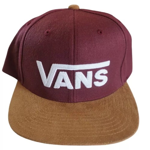 vans maroon and brown