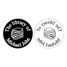 Custom Library Embosser with Personalized Name - Desk Top Heavy Duty Embosser