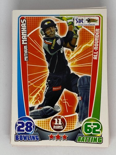 Cricket Attax 2012 Topps IPL WÄHLEN SIE IHRE EIGENE Basis Sammelkarte DLF Sport Sport - Bild 107 von 145