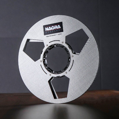 1 PCS Pro NAGRA 10.5'' Carbon Fiber 1/4'' Empty Tape Reel For GX-630D Recorders