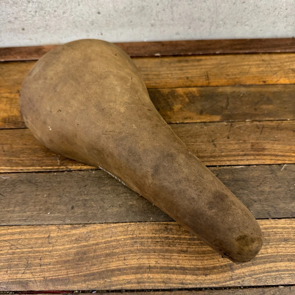 Sillín Benotto vintage asiento San Marco carretera MTB Italia gamuza marrón años 80 carretera Foto 4 de 4