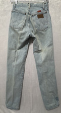 Vintage Wrangler Light Wash Cowboy Cut Western Jeans Women's Sz 13 X 32 M923-015