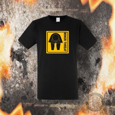 MINOR THREAT GRAFIC T-SHIRT  (Größen S-5XL)