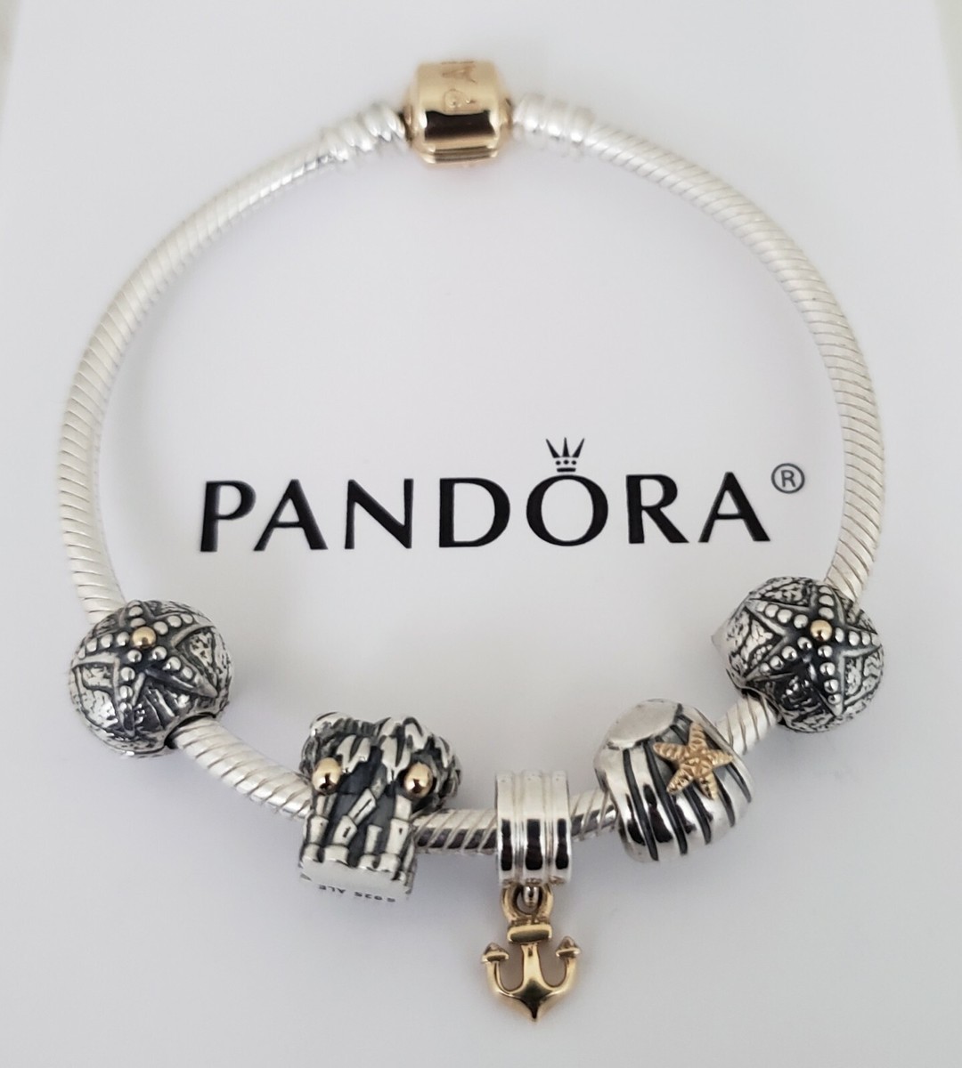 PANDORA 2点セット Authentic Pandora Two Two Nautical Bracelet SET : 6 Pieces | eBay