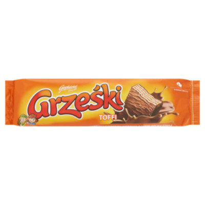 Grzeski Waffeln Toffi (36 x 36 gr.)