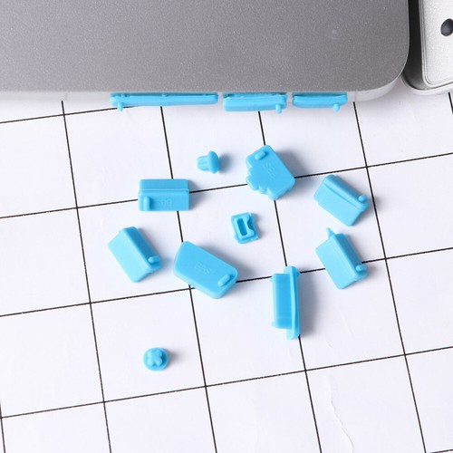 13 SZTUK Ładowarka do laptopa Port Ochrona Korek Port USB Wtyczka Gniazdo słuchawkowe Pokrowiec - Zdjęcie 8 z 12