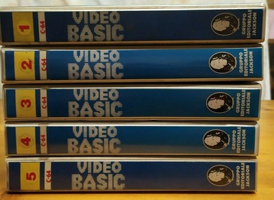 Corso Video Basic Jackson N°13 Pour Commodore 64 - Version Italienne Avec Datassette, 1985