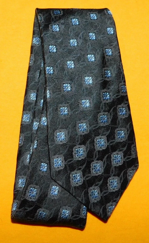 JOHN W. NORDSTROM СДЕЛАНО В США СЕРЫЙ/СИНИЙ ЦВЕТОЧНЫЙ ГАЛСТУК - ГАЛСТУКИ - ДИЗАЙНЕРСКИЕ ГАЛСТУКИ. - Изображение 2 из 3