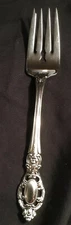  Gorham Design Studio Glossy Stainless Memento Meat serving Fork 8 5/8" Flatware