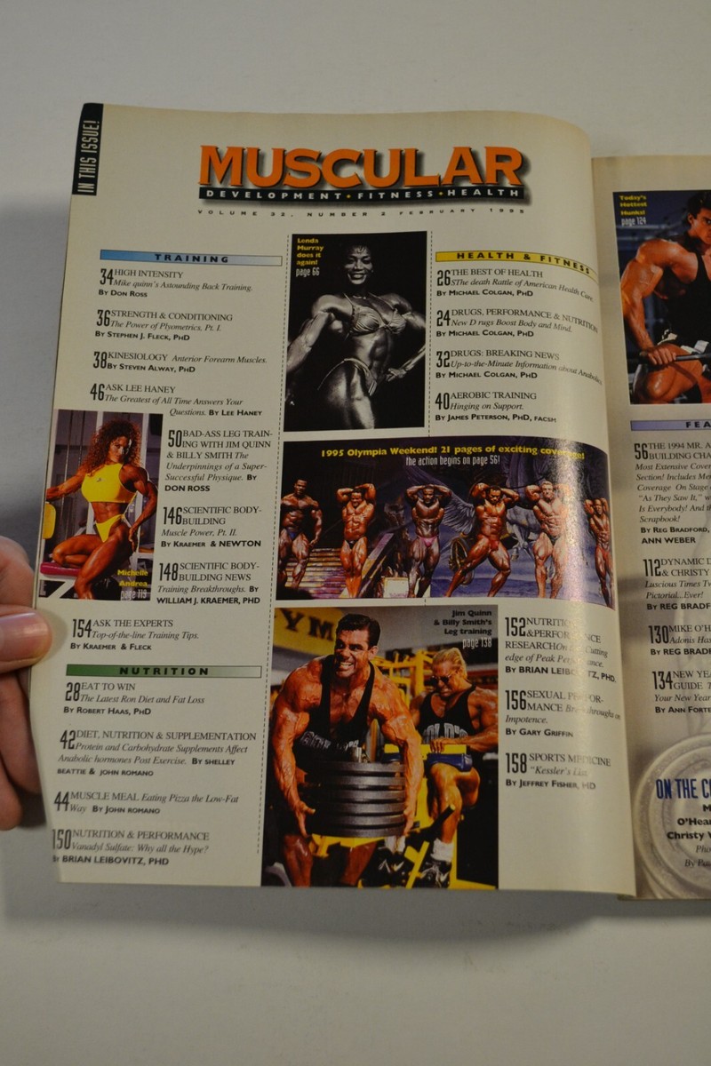 送料無料  ＭＵＳＣＬＥ&ＦＩＴＮＥＳＳ  1995年2月号 Muscle & Fitness november 1995 (supercharge your cross