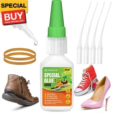Clear Super Glue for Shoe Repair, 20g, Waterproof, Strong, Quick Fix, Bonding Sh