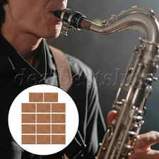 14 x Sax Neck Joint Cork Sheet for Clarinet Repair 1.7mm T 2.44"x1.61"
