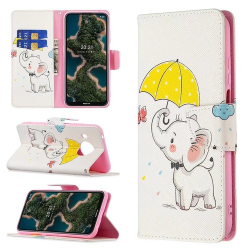 Case For Nokia 5.4 3.4 2.4 1.4 1.3 5.3 2.3 C1 X10 Pattern Leather Flip Wallet - Picture 39 of 48