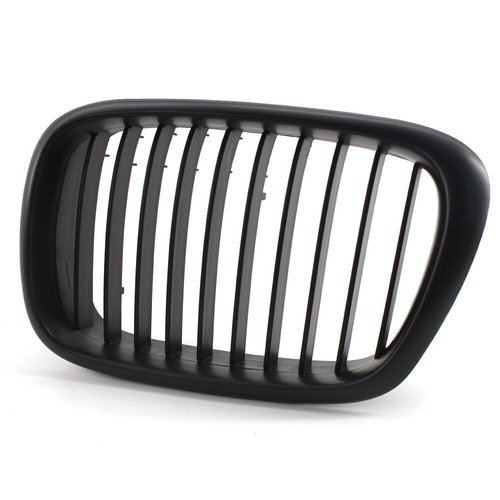 2Pcs Matte Black Front Kidney Grill Grille fit for BMW E39 5 Series 1999-03 Auto - Picture 5 of 8