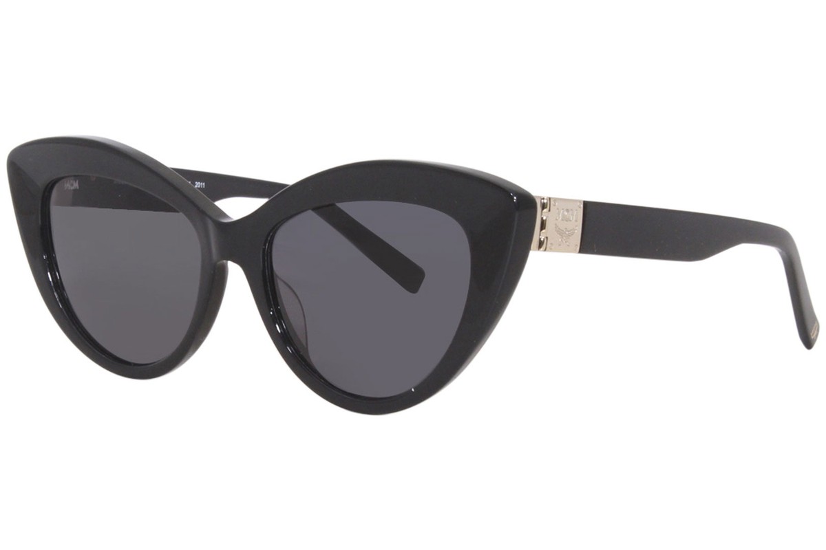 NEW MCM 702S 001 Black Sunglasses with Grey Lenses & MCM  display picture 2