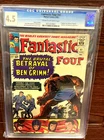 1965 MARVEL COMIC #41 FANTASTIC FOUR - CGC UNIVERSAL GRADE 4.5 - BETRAYAL OF BEN