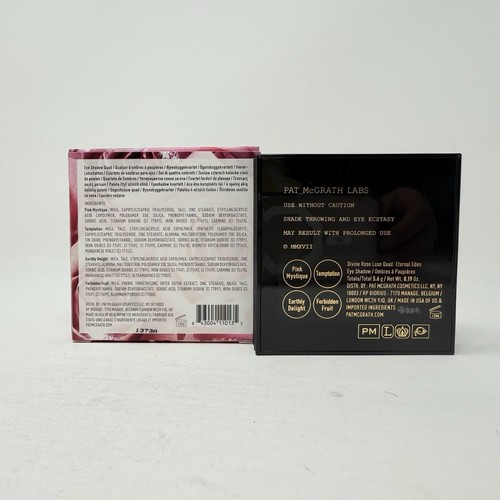 PAT MCGRATH LABS Divine Rose Luxe Quad: Eternal Eden Eye Shadow Palette NIB - Picture 3 of 3
