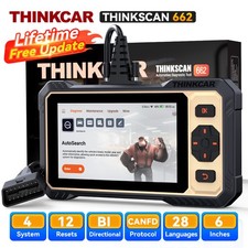ThinkScan 662 Professional ABS SRS Engine OBD2 Scanner CAN FD&Auto VINDiagnostic