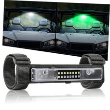 UTV Interior Dome Light with Switch, FASTCHOY AUTO Roll Bar Green and White