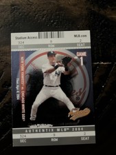 2004 Fleer Baseball Stadium Access Derek Jeter Yankees #2