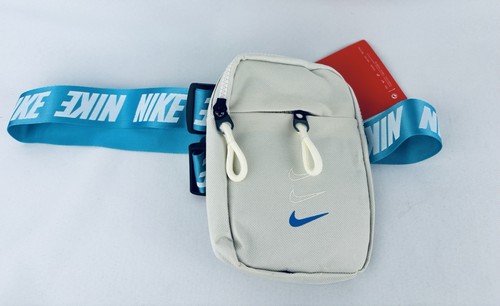 Borsa da viaggio Nike tracolla bianco sporco tracolla regolabile 5x7 tracolla petto nuova! - Foto 2 di 8