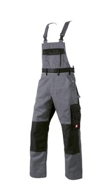 Engelbert Strauss  Latzhose e.s. Image ,  Neu, Gr.58 Grau/ Schwarz
