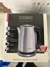 Caso CK300 Electric Kettle Brushed Stainless Steel #11870 AUTO SHUT OFF