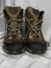 Oboz Bridger Mid B Dry Waterproof Womens Walnut Waterproof Hiking Boots Size 9