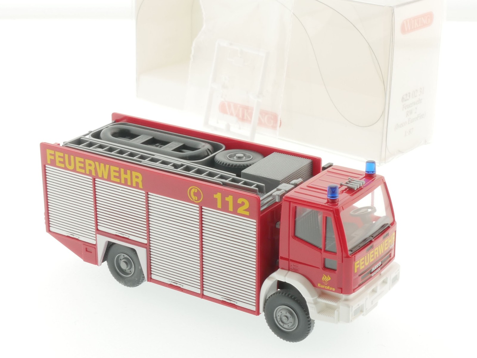 Wiking 6230231 Magirus Iveco EuroFire Fire Brigade 1:87 Mint! OVP SG 1704-14-58