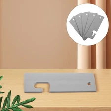  5pcs Mini Silicone Squeegee For Windows Showers Car Windshields Kitchen Sinks