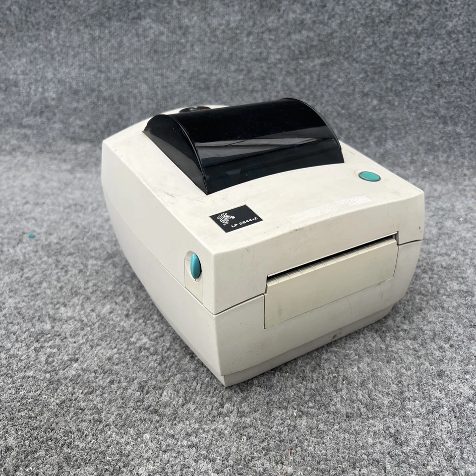 Zebra LP2844-Z Direct Thermal Label Printer USB Serial Parallel Used - Image 2 of 4