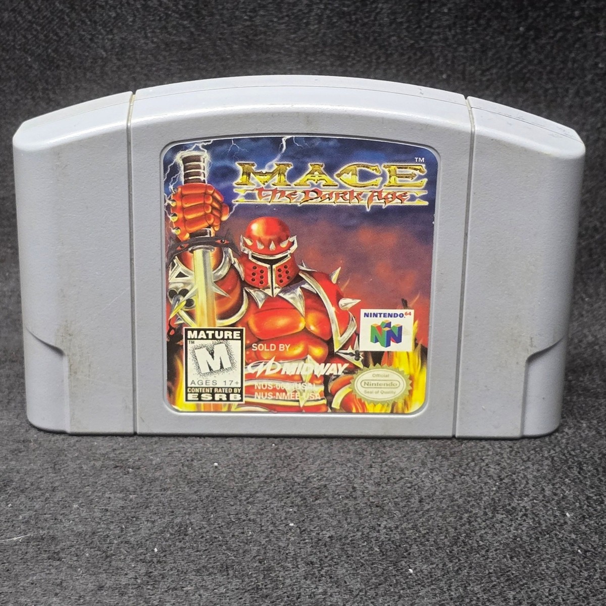 Mace: The Dark Age Nintendo Game N64 Gaming Cartridge