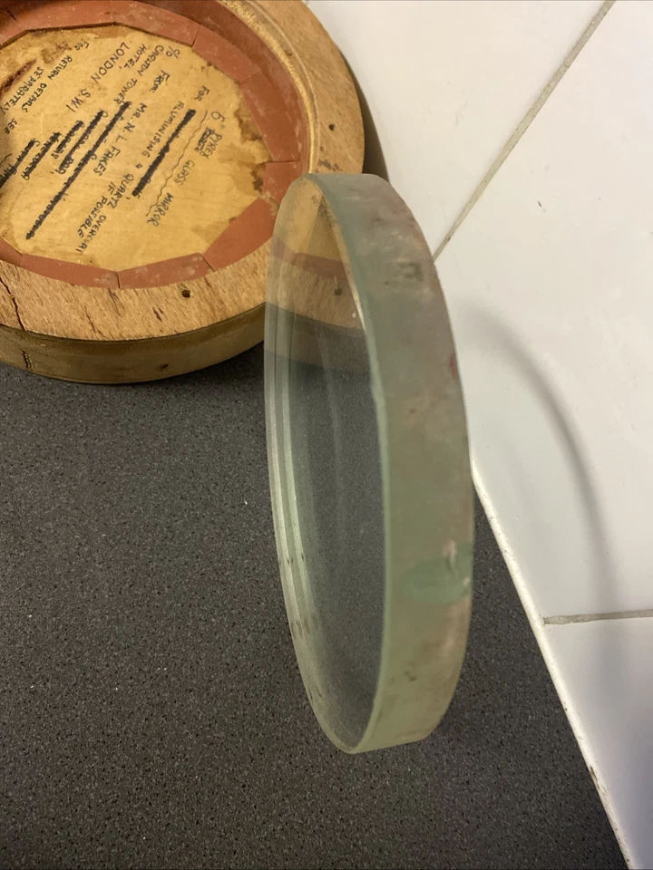 Espejo telescópico Pyrex vintage en blanco - 6”x5/8” o 165 mm aprox. Foto 2 de 4