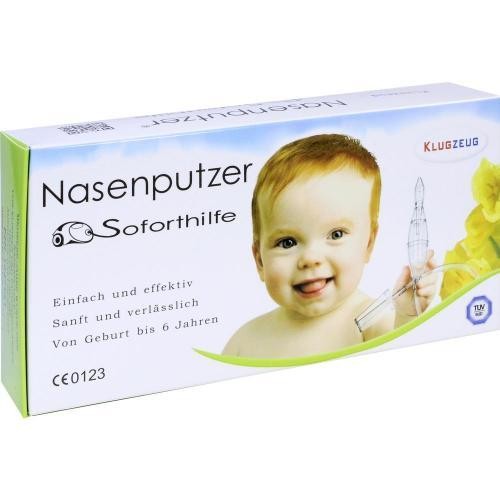 2x KLUGZEUG Nasenputzer Soforthilfe Nasensauger 1 ST
