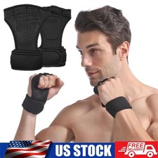Open Gym Gloves for Men  Women Padded Weight Lifting Gloves  Wrist Support US