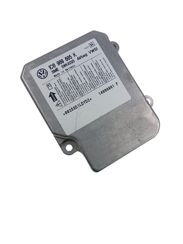 VW Polo 9N Airbagsteuergerät Steuergerät Sensor Airbag 1C0909605K