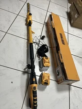20V MAX Pole Hedge Trimmer,Telescoping Pole Hedge Trimmer,with 2 Packs 2.0Ah ...