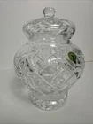 New ListingWaterford Crystal Lidded Jar Ireland Cut Pattern Pull Off Lid Ginger Jar Vintage