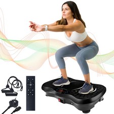 Vibration Plate Full Body Workout Fat Burner Weight Loss Machine for Home 330lbs