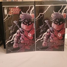 Do You Pooh: Final Boss Homage Trade/ Virgin Signed Marar Mycheals W/ Coa comic cover