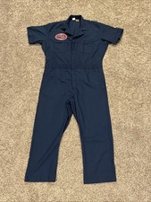 Vintage Big Ben Farm Chore Mechanic One Piece Suit Mens X-Large Blue Coveralls
