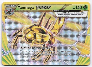 Yanmega BREAK 8/114 XY Steam Siege Holo Rare