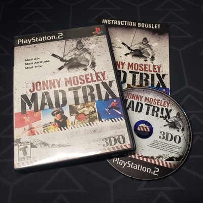 Jonny Moseley Mad Trix (Sony Playstation 2, 2001) ps2 skiing video game COMPLETE